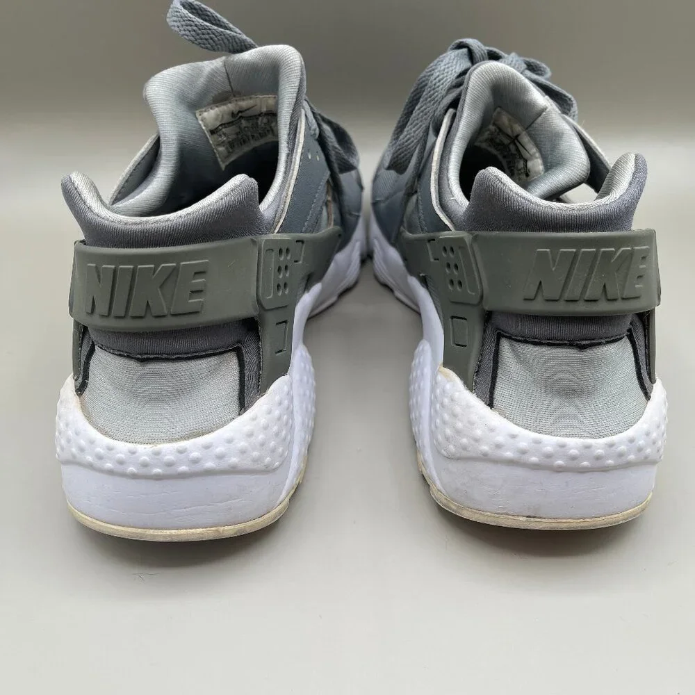 Nike Women's Grey Huarache Sz 9w - Picture 5 of 9